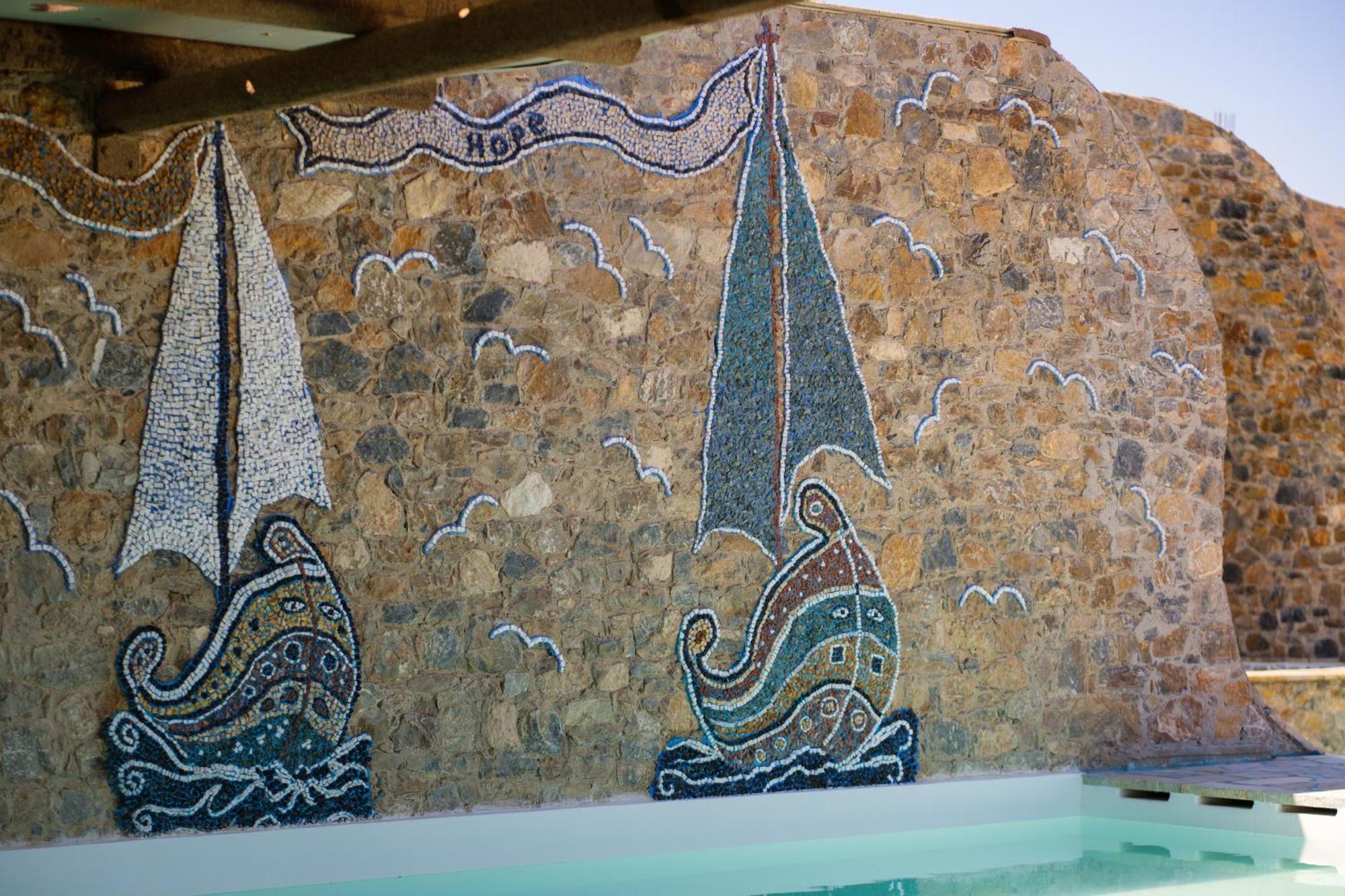 Agalia Luxury Suites Koumpara Esterno foto